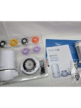 Waterdrop WD-FC-01 NSF Certified 320-Gallon Longer Filter Life Water Faucet